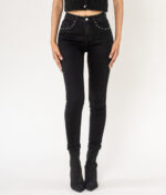 Crne traperice Nine Carter P605-8.c