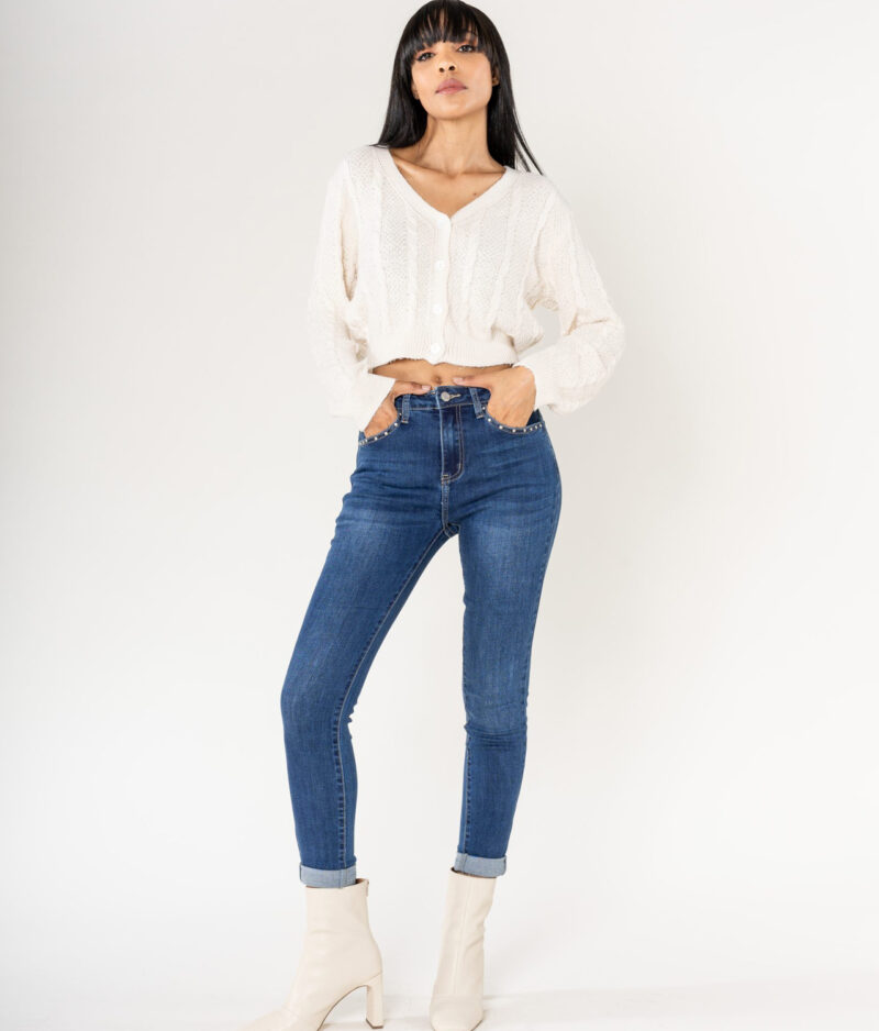 Oprijete kavbojke Nina Carter P605-1.d