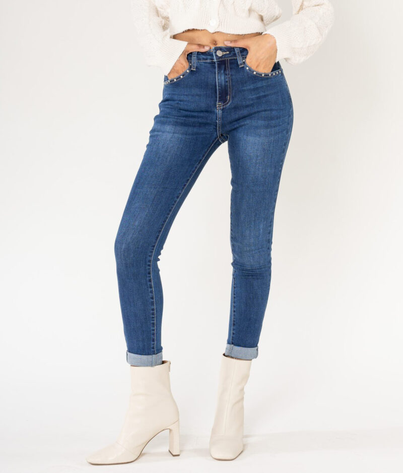 Oprijete kavbojke Nina Carter P605-1.x