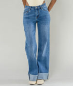 Široke traperice Nina Carter P616-5