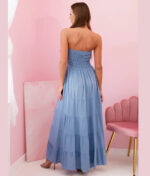Poletna dolga obleka 4635-blue.a