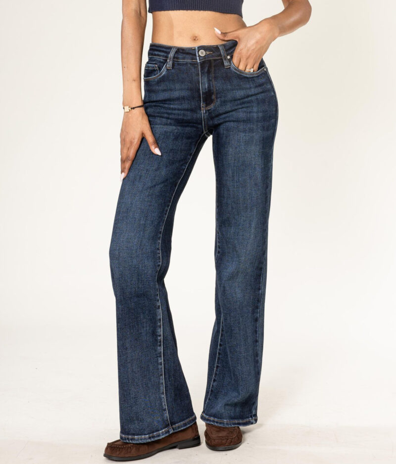 Kavbojke Flared Fit Nina Carter P080-4