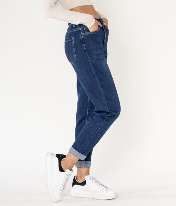 Kavbojke mom fit stretch Nina Carter P502-9.a