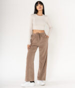 Nina Carter Samt-Freizeithose J25-8.g