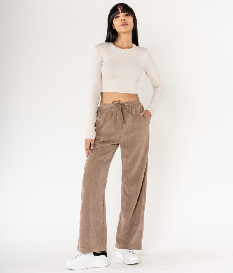 Nina Carter Samt-Freizeithose J25-8.g
