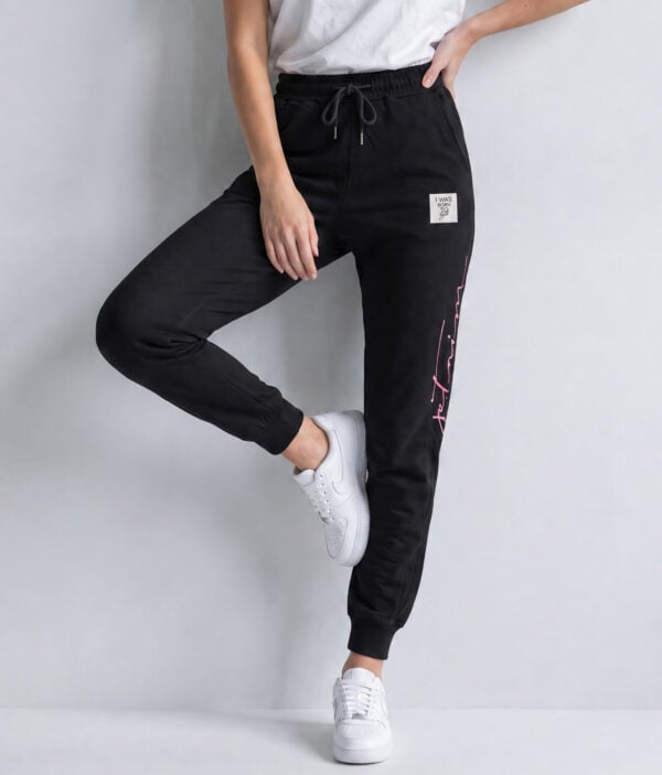Domov 16 Topla trenirka spodnji del V3387-pink